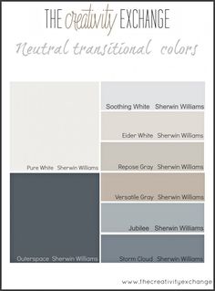 the creativity exchange neutral transition colors