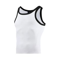 The lightweight, breathable fabric (260G ±5%g/m²) efficiently wicks away moisture, keeping you cool and dry during your toughest workouts. Its athletic fit ensures comfort and flexibility for any type of physical activity. Durable construction guarantees longevity, making it perfect for intense activities. Versatile in nature, this tank can be layered over sports bras or under jackets for a sporty look. Model Information: 174 cm, 72 kg, wearing size L. Dri-fit Athleisure Activewear For Training, White Dri-fit Athleisure Activewear, White Breathable Activewear For Workout, Black Functional Tank Top For Light Sports, White Athleisure Activewear, Sweat Resistant, Functional Black Tank Top For Light Sports, White Dri-fit Activewear For Gym, Fitted Sporty Moisture-wicking Tank Top, Sporty Fitted Moisture-wicking Tank Top