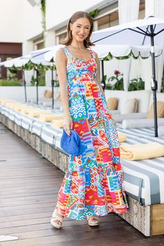 Raines Dress Lunch With Friends, Pleated Bodice, Colorful Abstract, Everyday Style, Wear It, Abstract Print, Sweetheart Neckline, Everyday Fashion, Smocking