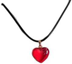 Red Heart-shaped Adjustable Necklace, Red Adjustable Heart Necklace, Red Adjustable Heart-shaped Necklace, Adjustable Red Necklaces With Heart Charm, Adjustable Red Heart Necklace, Red Adjustable Necklace For Valentine's Day, Red Adjustable Necklaces For Valentine's Day, Adjustable Red Necklace For Valentine's Day, Red Adjustable Heart Pendant Necklace