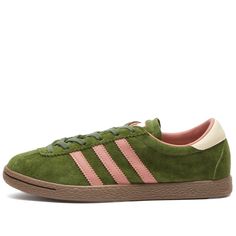 Buy END. X Adidas Tobacco 'Flyfishing' - Wild Pine & Gum from END. (US) - only $125. Fast shipping on latest Adidas Axel Arigato Green Shoes, Suede Trainers, Stunning Shoes, Green Sneakers, Adidas Outfit