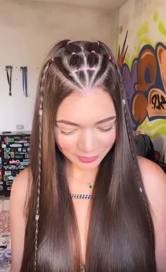 Rave Hairstyles, Rubber Band Hairstyles, Concert Hairstyles, Rave Hair, African Hair Braiding Styles, Hair Tips Video, Hairdos For Curly Hair