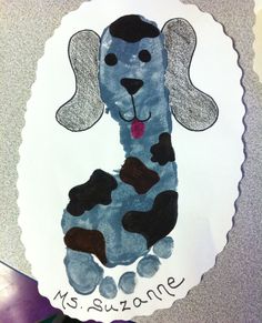 a child's drawing of a dog with the words my sone written on it