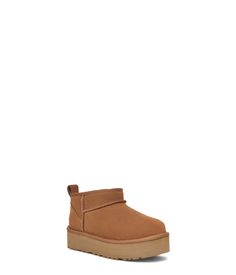 PRICES MAY VARY. Suede upper 17mm UGGplush wool insole 17mm UGGplush wool lining Sugarcane EVA outsole 1.5" heel height Ugg Ultra Mini, Kids Aesthetic, Platform Ankle Boots, Kids Luggage, Luxury Store, Pharmacy Gifts, Chestnut, Beauty And Personal Care, Heel Height