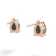 The ultimate in versatility and a staple of your jewelry wardrobe, these 7x5mm {shape} jade stud earrings in 14K Rose Gold feature solid cast basket settings that will last a lifetime. Jewelry Wardrobe, Turquoise Stud Earrings, Jade Earrings, Jade Jewelry, Turquoise Earrings, Turquoise Jewelry, Pear, Jade, Stud Earrings