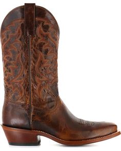 Moonshine Spirit Men's Western Boots - Square Toe, Brown Ranch Boots, Custom Cowboy Boots, Durango Boots, Square Toe Western Boots, Mens Western, Western Boots For Men, Roper Boots, Scroll Pattern, Mens Cowboy