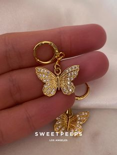 Product Details + Care - Gold plated over brass. - Wipe Clean - Imported Dimensions - Pendant: 32 mm x 15 mm - Chain Length: 17.5" Have a question? Please message info@shopsweetpeeps.com and our support team will get back to you in 48 hours. Fairy Butterfly, Dainty Gold Necklace, Silver Jewelry Pendant, Gold Dipped, Coin Necklace, Dainty Earrings, Support Team, Custom Necklace, Gold Pendant Necklace