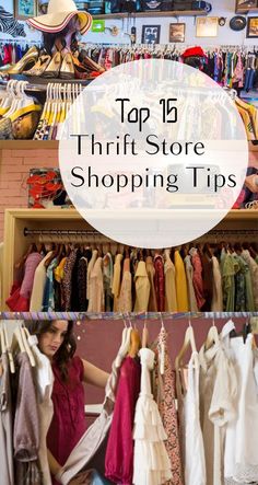 the top ten thrift store shopping tips