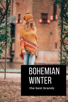 Let's find out about the best boho brands for your winter style Bohemian Classic Style Fashion, Boho Chic Autumn Outfit, Boho Outfits Fall Bohemian Style, Boho Fashion Trends 2023, Fall 2023 Boho Fashion, Boho Styles For Women, Boho Christmas Dress, Boho In Your 40s, Boho Style Outfits For Women Over 50