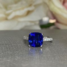 This Engagement Rings item by InfinityJewelersUSA has 185 favorites from Etsy shoppers. Ships from Southfield, MI. Listed on Oct 4, 2022 Solitaire Sapphire Engagement Ring, Sapphire Engagement Ring Cushion, Vintage Blue Sapphire Ring, Engagement Ring Cushion Cut, Engagement Ring Cushion, Engagement Ring On Hand, Cushion Cut Solitaire, Blue Sapphire Engagement Ring, Gold For Women