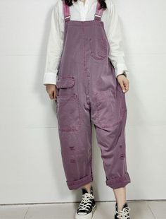 Product Details Color:PurpleSize: L Fabric CareFabric: 95%cotton 5%polyesterGarment Care: Machine washable, hand wash recommended with low temperature water, using mild gentle soap. No bleach. Tumble dry medium or hang dry   How to measure Size Chart of the Item(inch) Solid Cotton Overalls, Solid Cotton Overalls With Bib Front, Cotton Overalls With Bib Front, Casual Non-stretch Cotton Overalls, Solid Cotton Bib Front Overalls, Cotton Bib Front Overalls In Solid Color, Sleeveless Cotton Overalls In Solid Color, Casual Sleeveless Solid Denim Jumpsuit, Spring Cotton Denim Jumpsuit