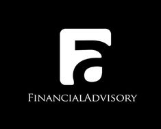 the logo for financial advisory, which has been designed to look like a letter f