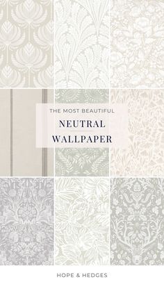 Neutral Wallpaper Ideas | Gray Wallpaper Neutral Bathroom Wallpaper, Wallpapers For Bathrooms, Bedroom Wallpaper Accent Wall, Closet Wallpaper, Wallpaper Hope, Wallpapers For Walls, Wallpaper Powder Room, Taupe Wallpaper, Tan Wallpaper