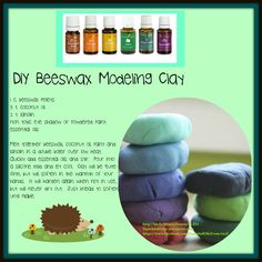 an advertisement for beeswax modeling clay with the words, diy beeswax modeling clay