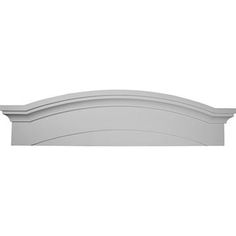 Restorers Architectural 57 1/2" Emery Urethane PedimentThis is an oversized item. An additional $20.00 per piece will be calculated in shipping charges at checkout.Add a stately accent above windows and doors with this Restorers Architectural 57 1/2" Emery Urethane Pediment. Pediments are the portion of the trim that is located above the pilasters, which are the column like frames on the sides of windows and doors. Directly below the pediments though, between the pediment and the pilasters, is a Front Door Pediment, Trim Molding Ideas, Door Pediment, Inside Front Door, White Molding, Foyer Ideas, Window Trim Exterior, Indoor Window, Door Casing