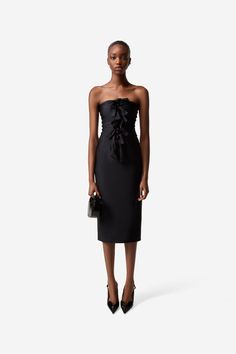 Jersey Knot Gala Dress – Coperni Gala Dress, Gala Dresses, Bag Dress, Top Dress, Corset Top, Jersey Dress, Dress Accessories, Shoe Collection, Dress Shop