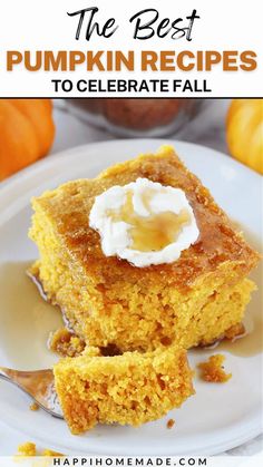 the best pumpkin recipes to celebrate fall