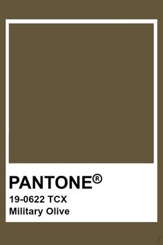 Military Color Palette, Pantone Brown Shades, Pantone Olive Green, Olive Pantone