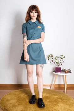 "RANIA DRESS Handmade dress 100% High Quality Polyester Color: 314 Hankie is not included This dress is made under request, so there is no stock. Since is only made under request, can not be returned ( read my policies concerning conditions for exchanges or returns) CAN I CHANGE THE COLOR? YES Just add to your cart the listing special request, aswell for lining or other changes as alterations https://www.etsy.com/uk/listing/624364219/special-requests?ref=shop_home_active_1&frs=1 ARE YOU ON A Retro Short Sleeve Dress For Dress Down Occasions, Retro Short Sleeve Dress For Casual Occasions, Fitted Casual Vintage Mini Dress, Vintage Mini Dress For Casual Occasions, Vintage Mini Dress For Work, Retro Short Sleeve Mini Dress For Work, Retro Mini Workwear Dresses, Retro Mini Length Workwear Dresses, Mod Cloth Dresses