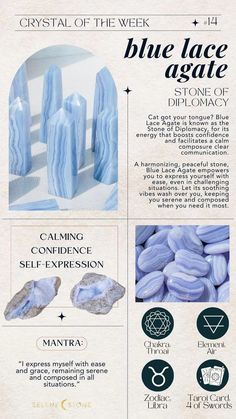 Blue Lace Agate Meaning, Tarot Study, Crystal Book, Manifestation Prayer, Lace Agate Stone