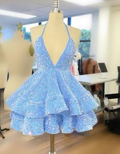 Contact+us:+lisamony@outlook.com Please+left+message+what+color+you+need+when+you+order+it.Besides+the+picture+color,+you+can+also+choose+any+color+you+want. Sexy+Blue+Sequin+Short+Homecoming+Dress Processing+time:+12-21+business+days Shipping+Time:+3-5+business+days "Fabric:Sequin He... Recycled Outfit, Bday Outfits, Birthday Fit, Sequin Dress Party, Sequin Short, Black Consciousness, Birthday Stuff, Nba Pictures, Sequin Sleeve