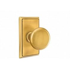 an image of a golden door knob