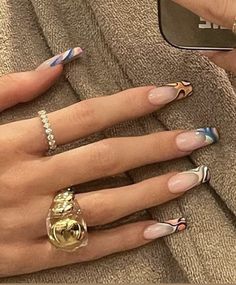 Gothic Cathedrals, Glamour Nails, Cute Acrylic Nail Designs, Small Hand Tattoos, Gem Nails, Elegant Nails