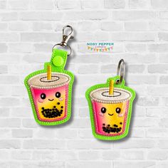 Boba applique shaker snap tab and eyelet fob Oct 24 Mystery Bundle (si – Nosy Pepper Patterns Fall Shopping, Halloween Design