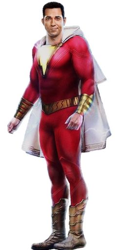 a man in a red and gold costume standing with his hands on his hipss