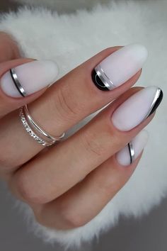 Christmas Nails Nagellack Trends, Special Nails, Pedicure Manicure, Minimal Nails, Beautiful Nail Designs