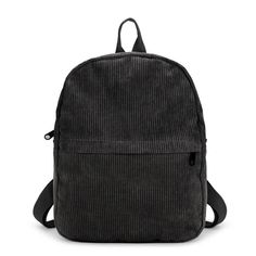 This school backpack for men from Innovato Design is handcrafted from high-quality genuine animal-friendly material faux suede material. This trendy bag is very has undergone the latest embossing technique. Experience its multi-functional features and can carry all your gadgets. It also has a soft handle and softback design making it comfortable to carry with you. It has an interior compartment, zipper pocket, and slot pocket.  Product highlights:   A travel backpack perfectly made just for you Corduroy Travel Bag For Back To School, Corduroy Travel Backpack, Corduroy Backpack For Daily Use And Back To School, Back To School Corduroy Backpack For Daily Use, Corduroy Travel Bag With Zipper Closure, Back To School Corduroy Backpack, Back To School Corduroy Bags, Corduroy Everyday Backpack, Corduroy Standard Backpack