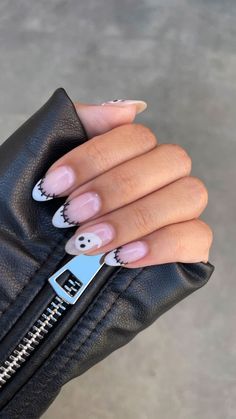 Cute Simple Nails, Goth Nails, Summery Nails, Girly Acrylic Nails, Almond Nails Designs