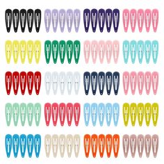 PRICES MAY VARY. [Premium Quality]: Clips paint is made from electrostatic spray, the most lasting, beautiful colors and wear & tear. Environmental technology, Non-toxic. [Multiple Colors Choice]: Total 100 pack, 20 different solid colors, 5pcs of each color. which is enough to go with every outfit. [Nice Size]: 2in Length and 0.8inch width [Quality Control]: Each clip we will check the quantity and colors 3 times before shipping to ensure everyone get all clips as expect. WARNING: CHOKING HAZAR Soft Girl Aesthetic Makeup, Hair Snap Clips, Fine Thick Hair, Hair Snap, Best Clips, Soft Girl Aesthetic, Side Bangs, Butterfly Hair, Snap Clips