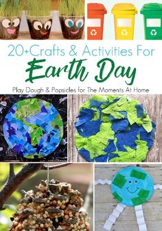 20 crafts and activities for earth day