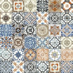 Anatolia - Marrakesh HD 8 in. x 8 in. Matte Porcelain Tile - Color Mix Matte Porcelain Tile, Tile Color, Moroccan Art, Modern Tiles, Hexagonal Mosaic, Custom Tiles, Tile Stores, Before Midnight, Porcelain Art