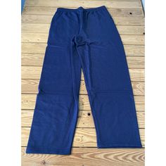 New Without Tags Hanes Men’s Navy Straight Leg Sweatpants Size Large Super Nice And Comfy Sweatpants! Blue Tapered Leg Sweatpants For Loungewear, Blue Casual Sweatpants With Straight Hem, Blue Straight Hem Pants For Loungewear, Comfortable Blue Bottoms With Pockets, Navy Pants With Elastic Waistband For Loungewear, Comfortable Navy Bottoms With Elastic Waistband, Sporty Blue Pants With Straight Hem, Comfortable Navy Cotton Bottoms, Comfortable Navy Bottoms For Loungewear