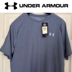 New Gray Blue Wicking Tech T-Shirt From Under Armour. New With Tags. Men’s Medium. Smoke-Free Home. Same Day Shipping. First Purchase On Poshmark? Sign Up And Use Invite Code: Heyjennmarie To Get $10 Off! Under Armour Blue Short Sleeve T-shirt, Blue Under Armour Short Sleeve T-shirt, Blue Short Sleeve Under Armour T-shirt, Blue Moisture-wicking Short Sleeve T-shirt, Under Armour Gray Crew Neck Top, Casual Blue Under Armour T-shirt, Under Armour Short Sleeve Sports Shirt, Under Armour Crew Neck Moisture-wicking T-shirt, Under Armour Moisture-wicking Crew Neck T-shirt