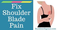 upper back nerve pain relief Pain Between Shoulder Blades, Self Massage Techniques, Shoulder Blade Pain, Pinched Nerve, Back Stretches For Pain, Shoulder Pain Relief, Easy Exercises, Shoulder Massage