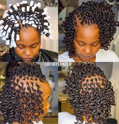 Loc Curls Styles, Loc Curls, Lock Hairstyles, Curls Styles, Short Dreadlocks Styles, Dreads Styles For Women, Dread Head, Locs Styles, Short Locs