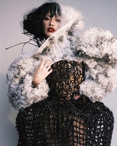 Avant Garde Fashion Couture, Avangard Fashion, Trash To Couture, Avant Garde Aesthetic, Outrageous Fashion, Victorian Era Fashion, Extreme Fashion, 90s Runway Fashion, Conceptual Fashion