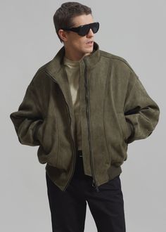 Color: Khaki Midweight padded woven fabric Regular fit Stand collar Drop shoulders Front welt pockets Elasticated ribbed trim Front zip closure Lined 100% Polyester Dry Clean By The Frankie Shop. Imported Relaxed Fit Winter Outerwear With Zip Cuffs, Winter Outerwear With Zipper And Relaxed Fit, Winter Outerwear With Zipper Closure And Relaxed Fit, Relaxed Fit Winter Outerwear With Zipper Closure, Khaki Winter Outerwear With Zip Cuffs, The Frankie Shop, Frankie Shop, Color Khaki, Welt Pockets