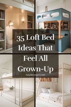 loft bed ideas that feel all grown up