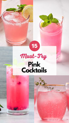 Pink Cocktails Drink For Party Alcoholic, Pink Signature Drink Wedding, Fun Pink Alcoholic Drinks, Pink Mimosa Recipe Champagne, Pink Drinks For Birthday Party, Drink Recipes For Parties, Pink Drinks Alcohol Aesthetic, Girly Mixed Drinks Easy, Pink Specialty Cocktail