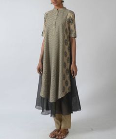 Kurti Fashion Designer Dresses, Layered Kurta, The Secret Label, Fashion Design Dress, Indian Dress, Pakistani Outfits