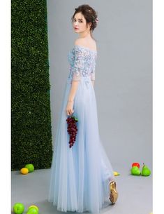 Light Blue Long Sleeve Dress For Prom, Light Blue Evening Dress For Spring Banquet, Full Length Blue Dress For Banquet, Light Blue Evening Gown For Spring, Full-length Blue Dress For Banquet, Blue Full-length Dress For Banquet, Blue Full-length Dress For Banquets, Spring Banquet Light Blue Evening Dress, Blue Floor-length Spring Evening Dress