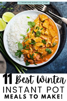 11 Best Easy Cozy Instant Pot Meals To Make! | Lynn Mumbing Mejia Tuscan Chicken Pasta, Enjoy Winter