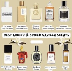 Layering Perfume Combinations, Best Scent Combos, Scent Layering, Vanilla Scents, Scent Combos, Woody Perfume