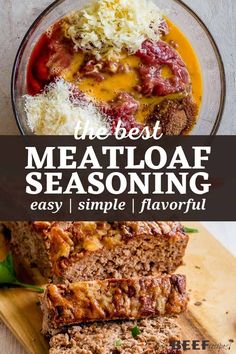 the best meatloaf seasoning recipe is simple and flavorful