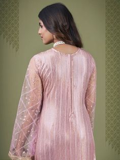 <ul>
<li style="text-align: justify;"><span data-preserver-spaces="true">True splendor will come out through the dressing design with this onion pink net straight salwar kameez the embroidered with fancy, lace, sequins, thread and zari work appears chic and aspiration for any affair. </span></li>
<li style="text-align: justify;"><span data-preserver-spaces="true">this pink salwar kameez comes with matching american crepe pant fabric and embroidered Festive Georgette Top With Dupatta, Eid Georgette Tops With Dupatta, Long Sleeve Kurta With Mirror Work For Eid, Georgette Tops With Dupatta For Eid, Eid Party Straight Kurta Top, Straight Kurta Tops For Eid Party, Diwali Anarkali Set With Mirror Work And Long Sleeves, Party Straight Kurta Top For Eid, Diwali Long Sleeve Anarkali Set With Mirror Work