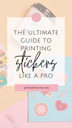 how to print stickers from home like a pro Printing Stickers At Home, How To Create Your Own Stickers, How To Print Stickers With Printer, How To Create Stickers, How To Print Stickers, Make Stickers At Home, Cricut Wood, Selling Printables, Custom Hard Hats